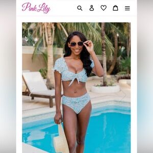 Pink Lilly swim suits! Very summery and cute!!